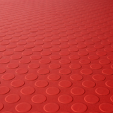 Wykładzina gumowa czerwona TPE, mata METRO