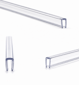 Auto ukse servakaitse läbipaistev – tihend servale 0,5–1,5 mm, 10x4 mm