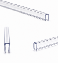 Auto ukse servakaitse läbipaistev – tihend servale 0,5–1,5 mm, 10x4 mm