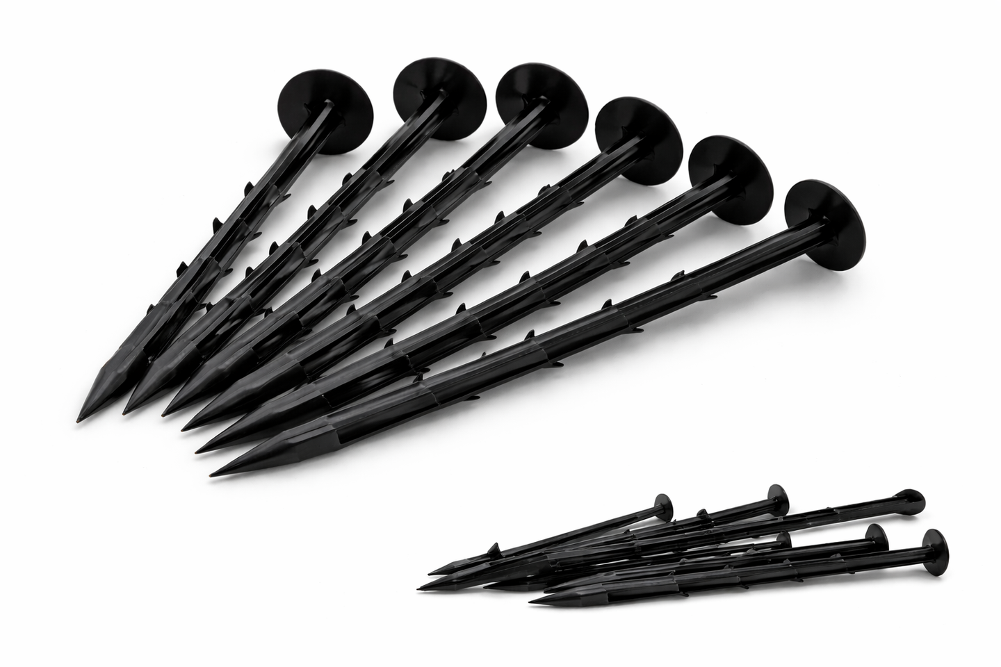 Ankar, stift, pluggar för agroväv, agrotkanina pluggar 15 cm, 100 stycken