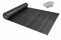 Ogräsbekämpande agroväv, stark agrotkanina mot ogräs