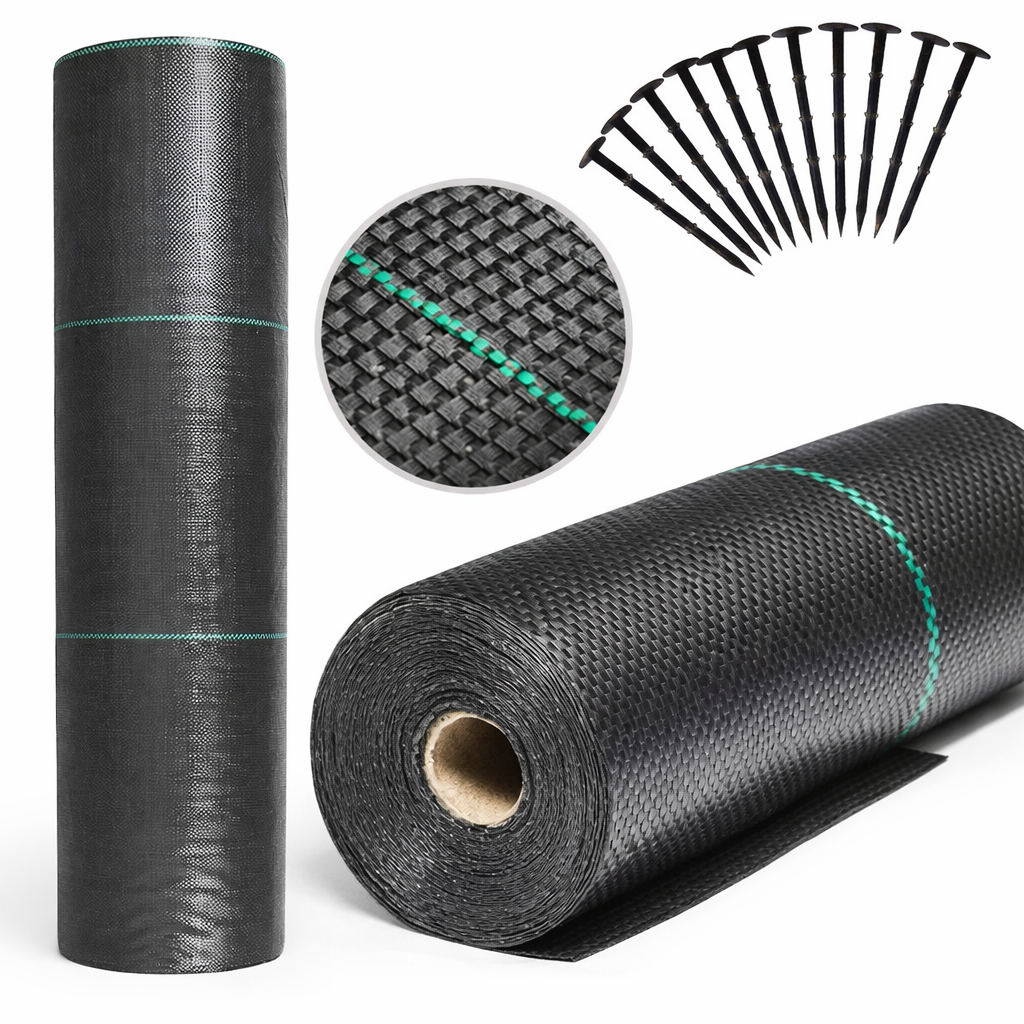 Ogräsbekämpande agroväv, stark agrotkanina mot ogräs