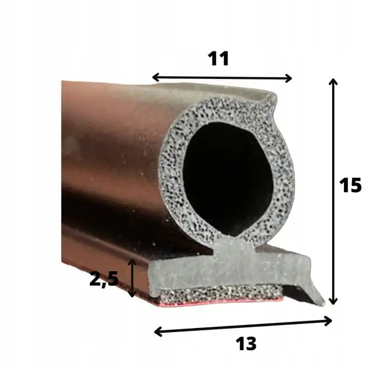 Uszczelka drzwi samoprzylepna uniwersalna T281