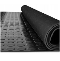 Liukumaton kohokuvioitu matto metreittäin, 100 x 50-600 cm - Kohokuvioitu kumimatto (3 mm) työpajojen lattioille, kumimatto, työpöytien päällyste ja lattiamatto - Kumimatto kellareihin, perävaunuihin