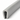 Servatihend U-tüüpi PVC hall – äärekaitse 1,5–2 mm, profiil 5x10 mm