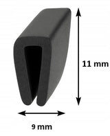 5–6 mm profil 11x9 mm
