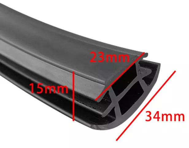 Solární fotovoltaika Univerzální Abdeckprofil T-Profil Fugen Dichtung EPDM Gummi 